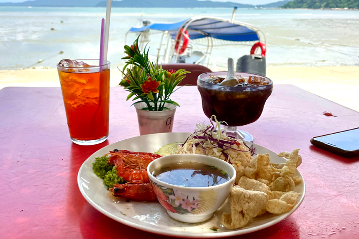 Lunch on Pangkor Island
