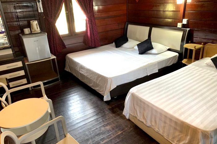 Nipah bay villa : Chalet-type guest rooms