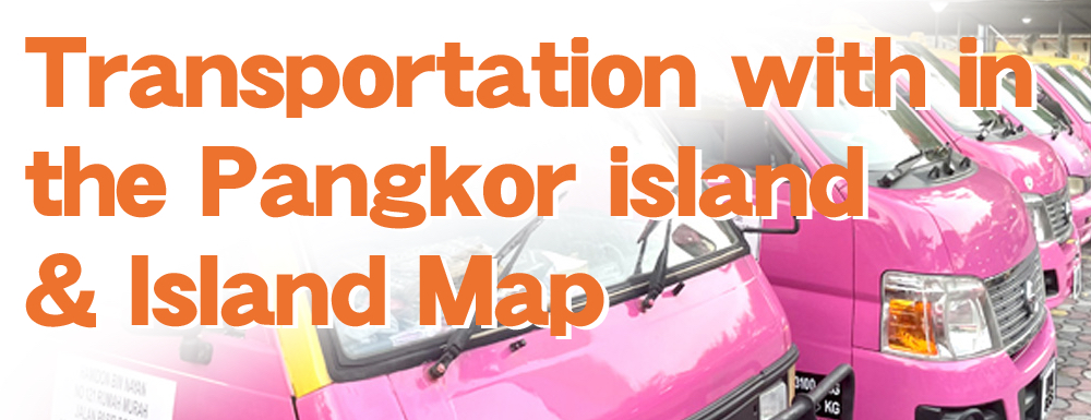 Transportation options on Pangkor Island