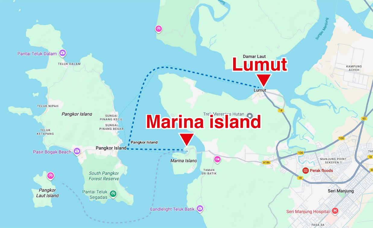 head to the port marked red▼