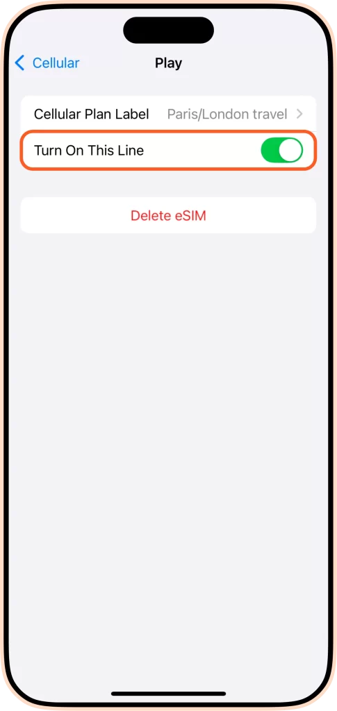 Airalo Activation on iPhone